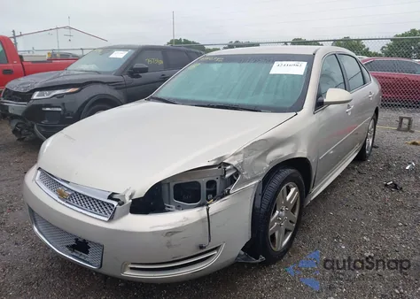 2012 Chevrolet Impala Ls из США, поврежденный, VIN 2G1WF5E33C1216953